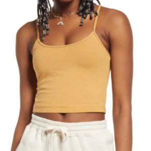 Tan Crop Top